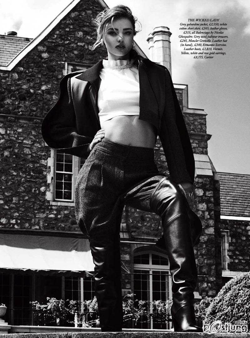 Miranda Kerr @ Harper&rsquo;s Bazaar UK August 2012