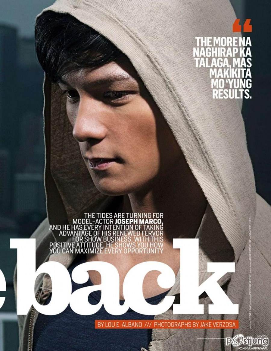 Joseph Marco @ Men's Health Philippines July 2012