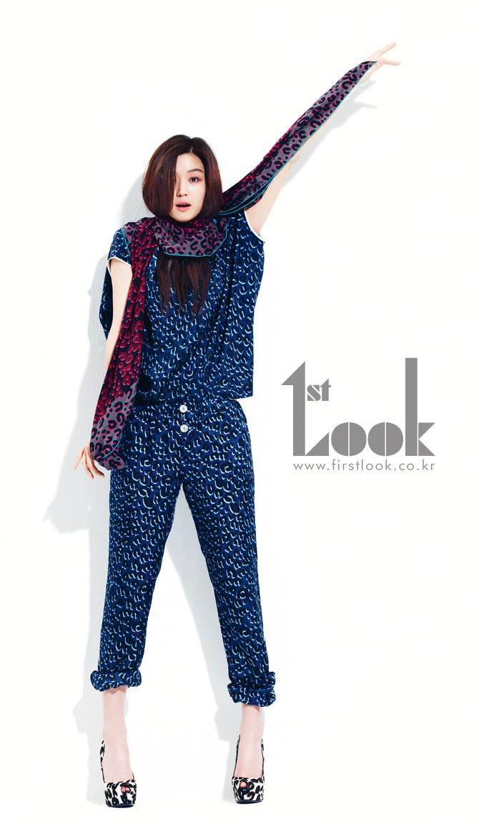 Jun Ji Hyun @ 1st Look Magazine vol.24 July 2012