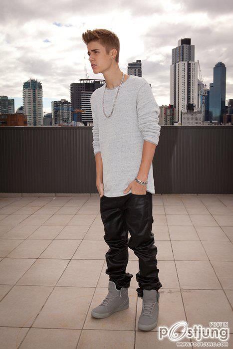 Justin Bieber Arrives At 'Australia's Got Talent' Studio In Melbourne