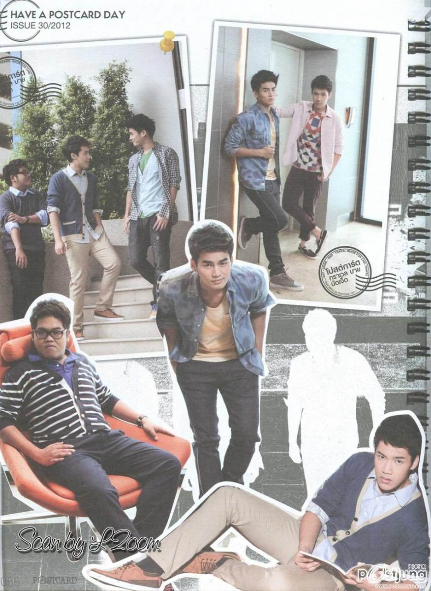 [Ts8] โดม-แกงส้ม-ฮั่น @ POSTCARD TRAVEL BY BUDGET no.30 July 2012