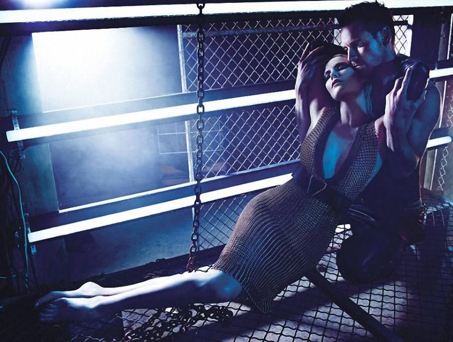 Charlize Theron & Michael Fassbender @ W Magazine August 2012