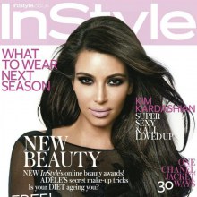 Kim kardashian @ InStyle UK August 2012