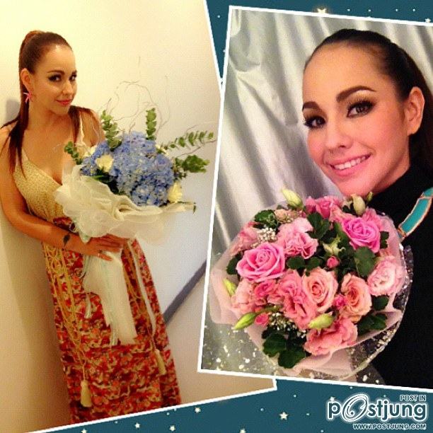 ได้ดอกไม้เยอะน๊าาา