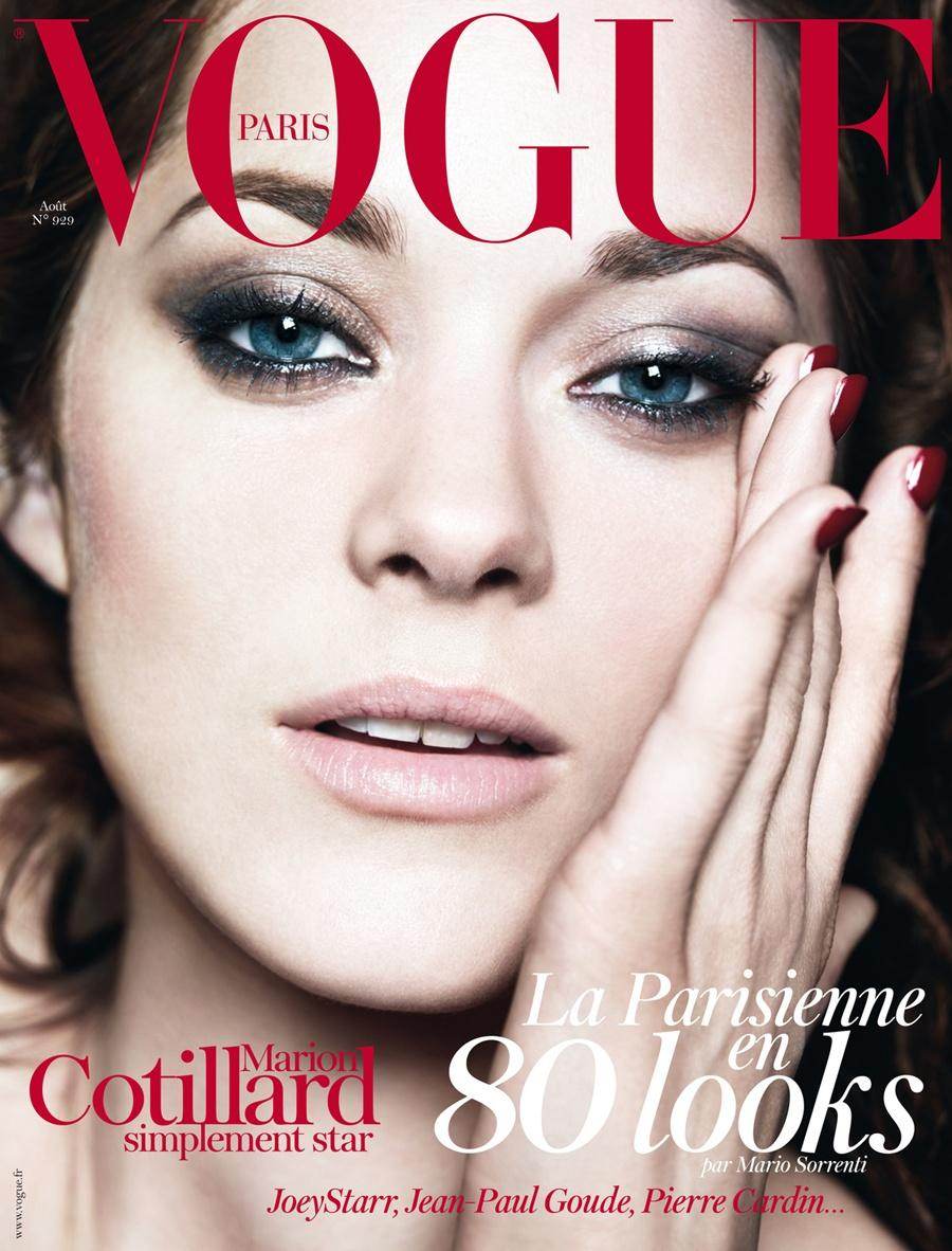 Marion Cotillard @ Vogue Paris August 2012