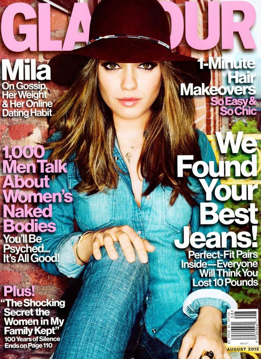 Mila Kunis @ Glamour US August 2012
