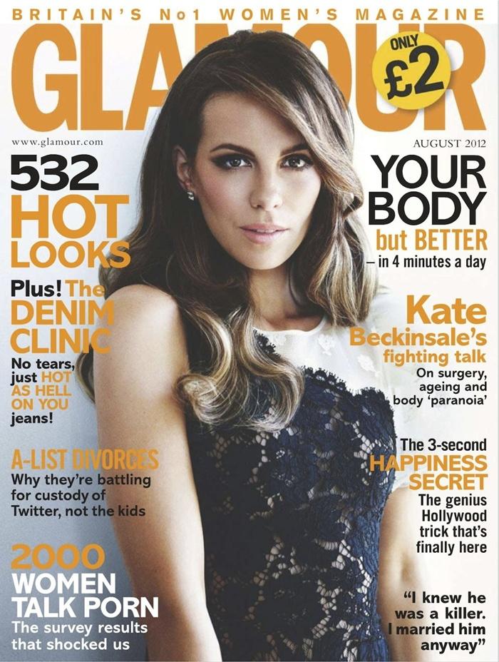 Kate Beckinsale @ Glamour UK August 2012