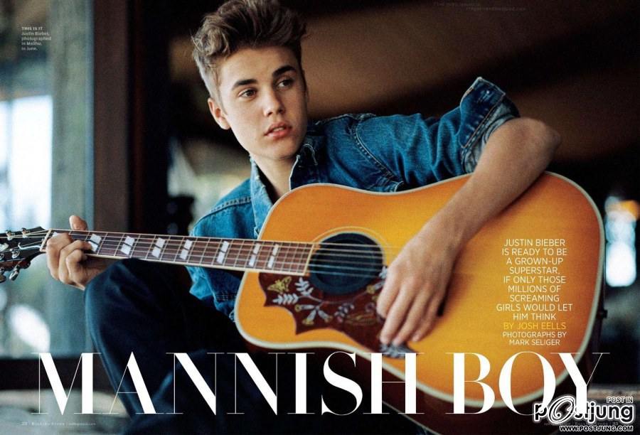 Justin bieber @ Rolling Stone issue 1162 August 2012