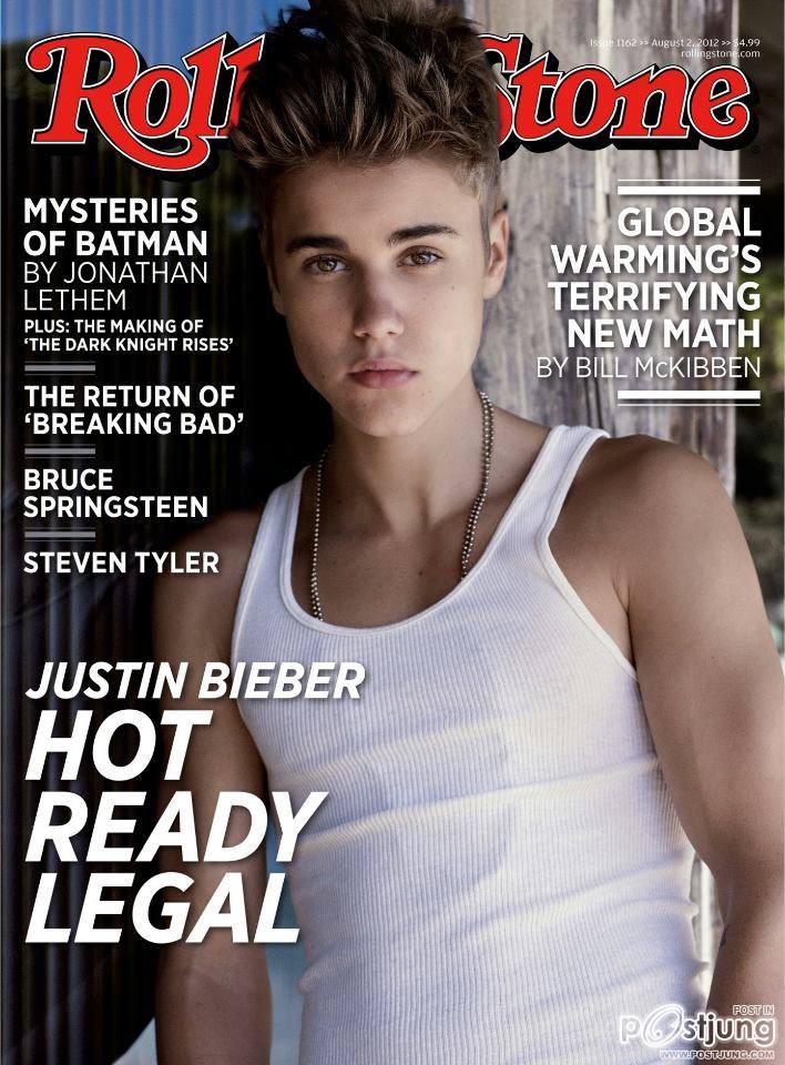 นิตยสารjusti bieber  Rolling Stone - August 2012