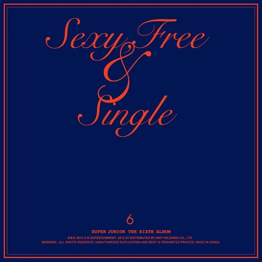 Super Junior : &lsquo;Sexy Free & Single&prime; [Digital Booklet]