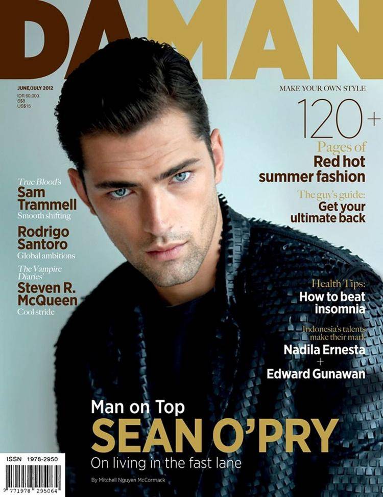 Sean O'Pry @ DAMAN Magazine June/July 2012