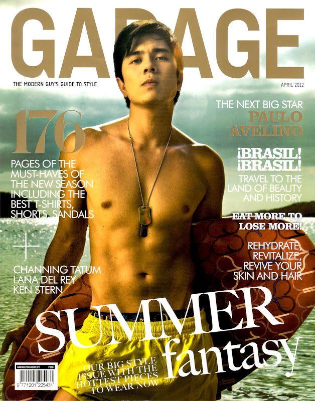 Paulo Avelino @ Garage Magazine April 2012