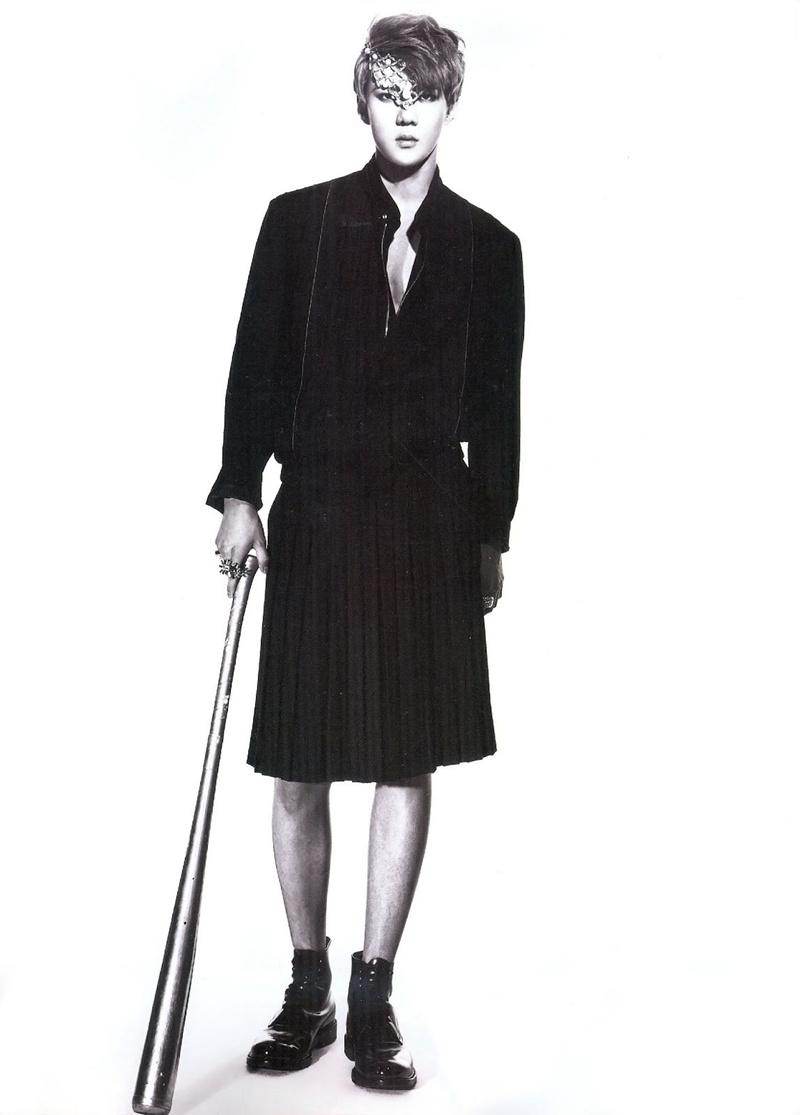 EXO-K @ L'Officiel Hommes Korea August 2012