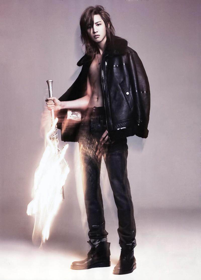 EXO-K @ L'Officiel Hommes Korea August 2012