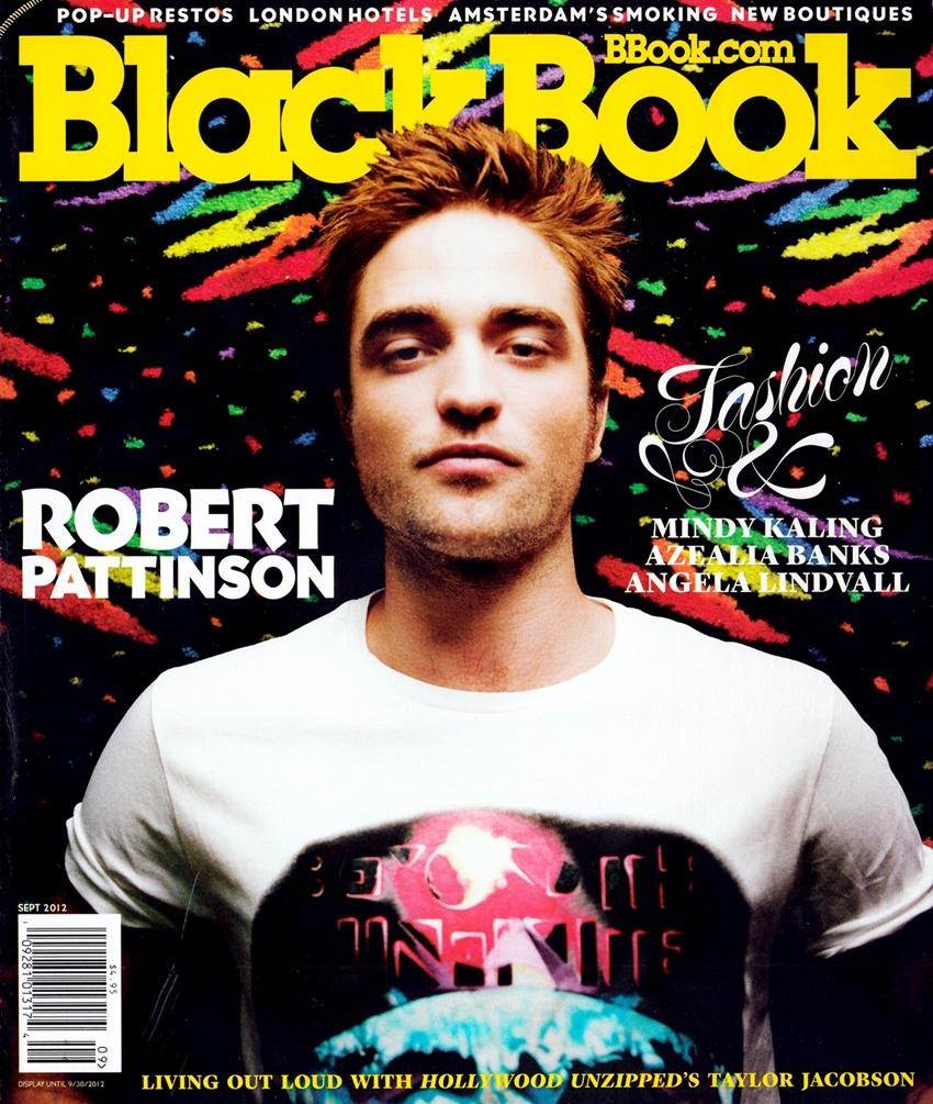 Robert Pattinson @  BlackBook Magazine September 2012