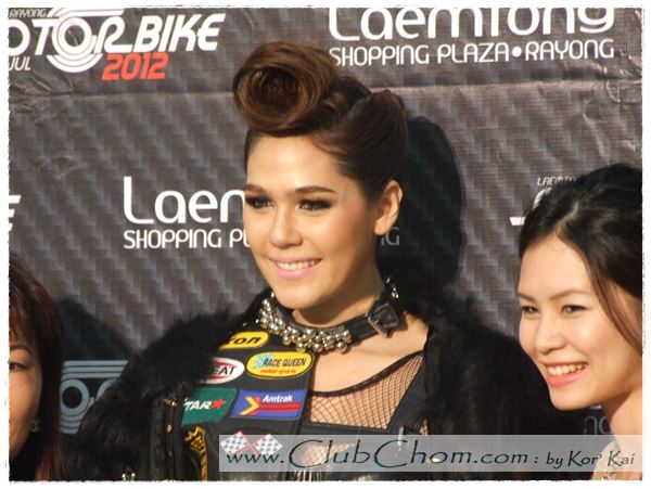 ชมพู่ อารยา ในงาน Motor Bike 2012 @ Laemtong Rayong