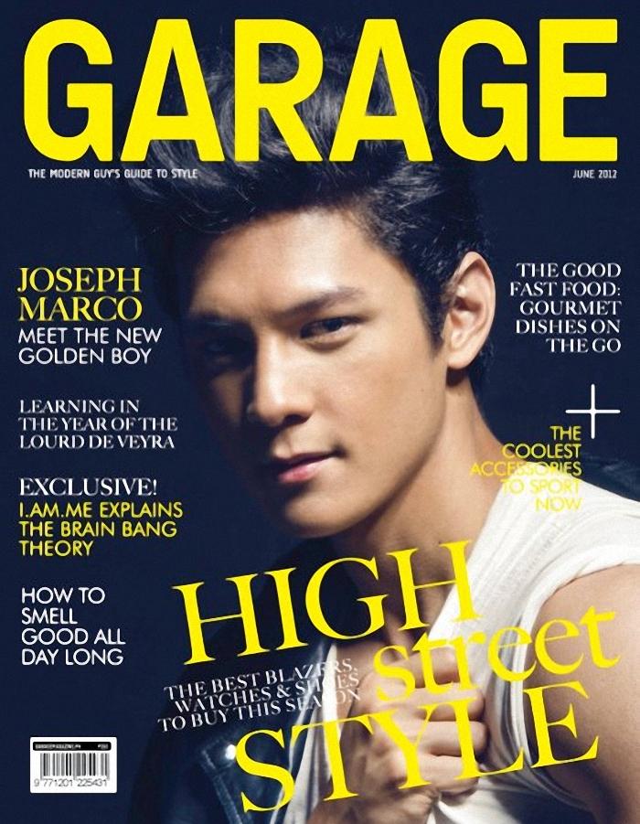 Joseph Marco @ Garage Magazine June 2012