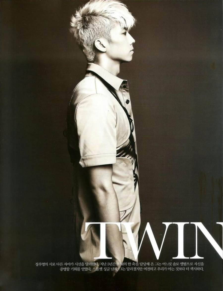 Wooyoung @ Elle Korea August 2012