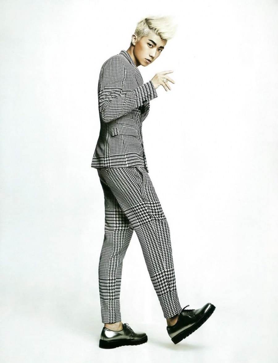 Wooyoung @ Elle Korea August 2012