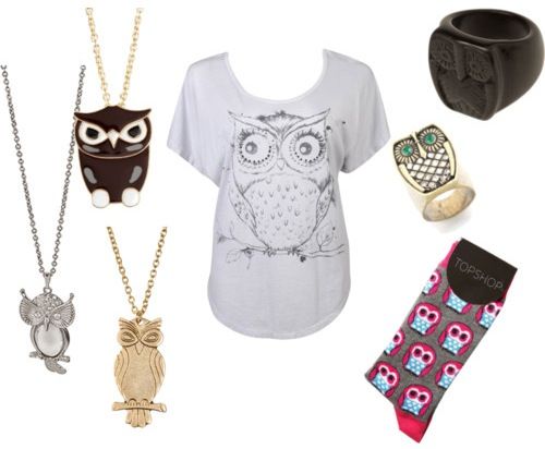 แฟชั่น ลาย นกฮูก น่ารัก น่าค้นหา