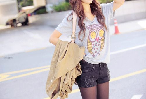 แฟชั่น ลาย นกฮูก น่ารัก น่าค้นหา