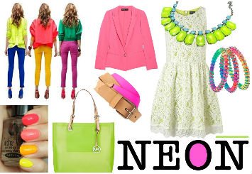 NEON Fashion Trend ปรับลุคให้ชิคแบบสีสัน