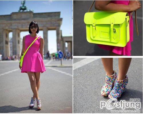 NEON Fashion Trend ปรับลุคให้ชิคแบบสีสัน