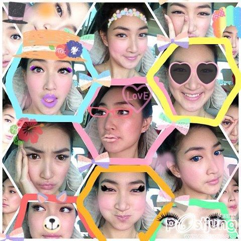 ภาพแพนเค้กแบบหน้าใสๆ