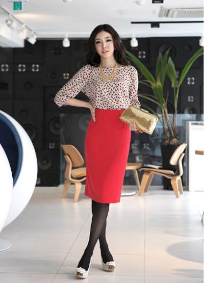 แฟชั่น ชุดทำงานสาวออฟฟิศ สีสันสดใสแจ่ม ๆ