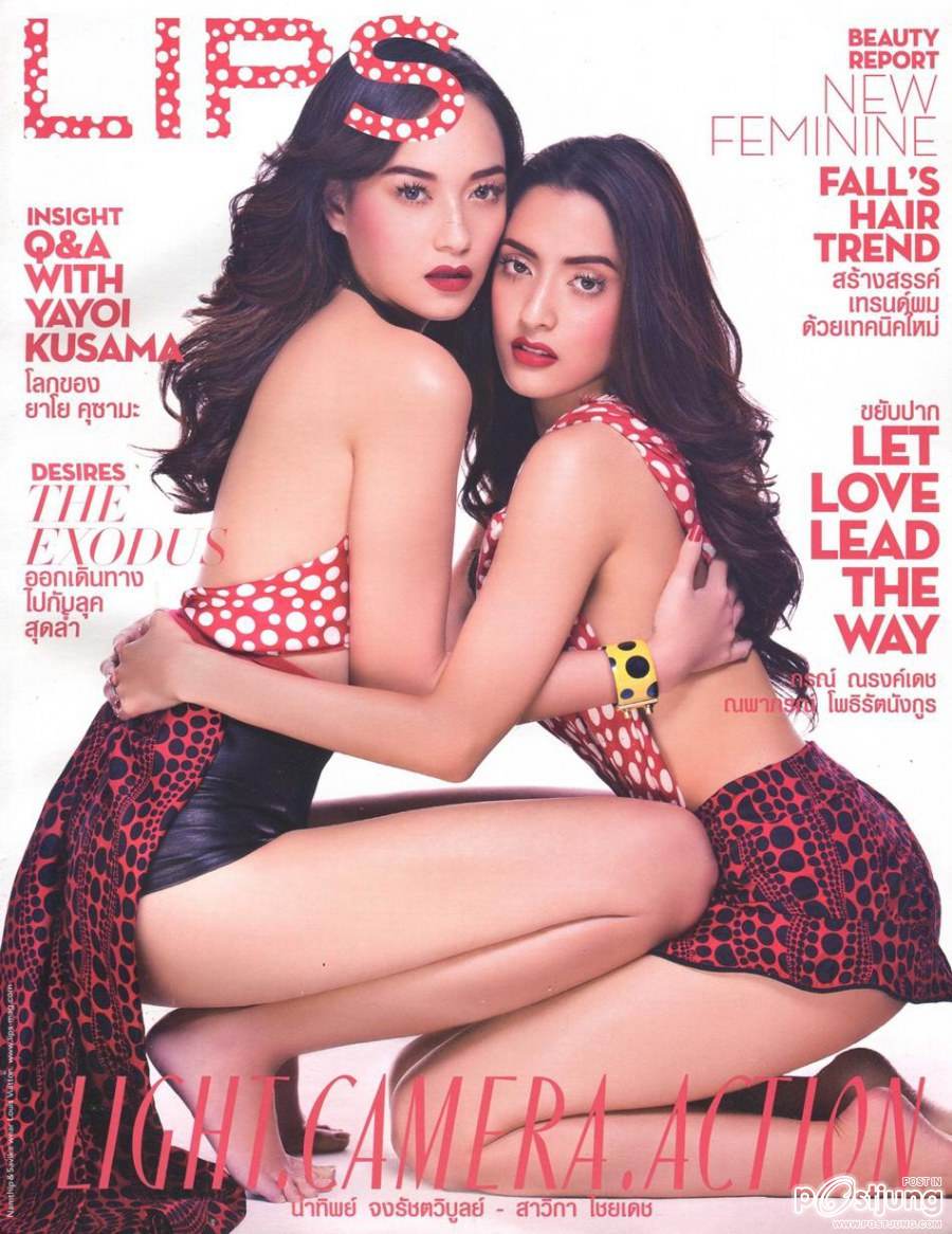 บี-น้ำทิพย์ & พิ้งกี้-สาวิกา @ LIPS vol.13 no.23 June 2012