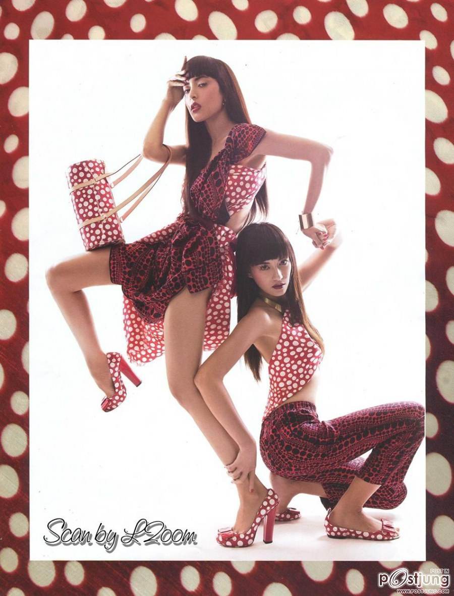 บี-น้ำทิพย์ & พิ้งกี้-สาวิกา @ LIPS vol.13 no.23 June 2012