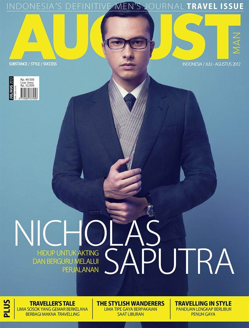 Nicholas Saputra @ August Man Indonesia July/August 2012