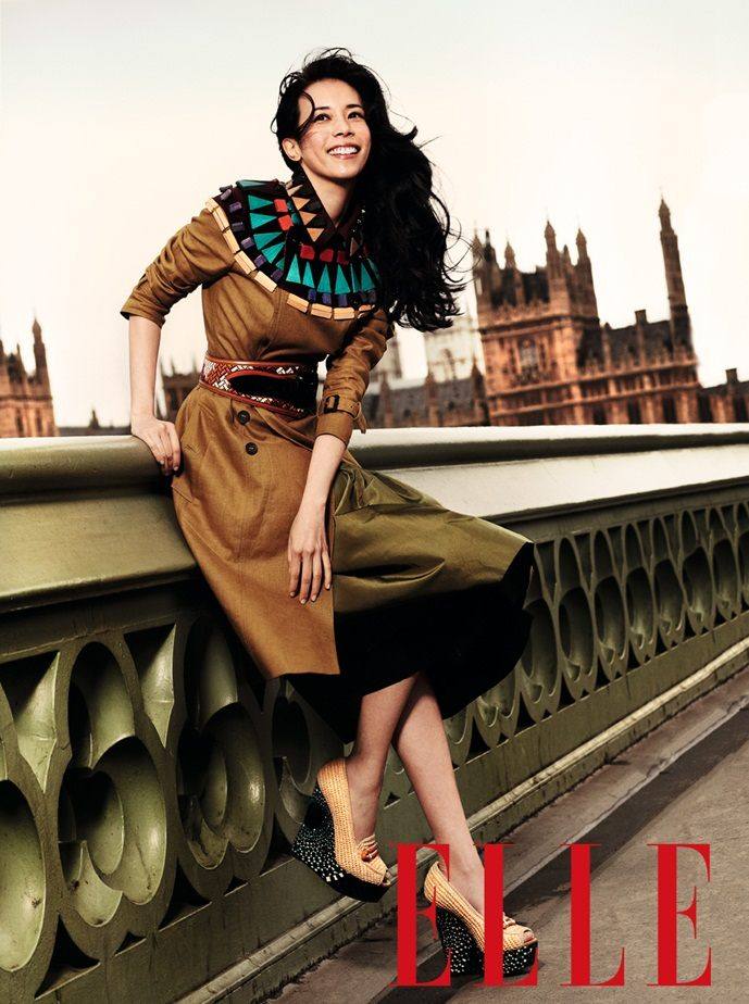 Karen Mok @ Elle China August 2012