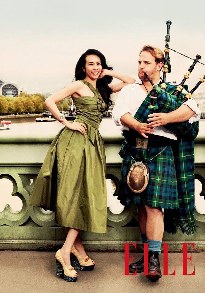 Karen Mok @ Elle China August 2012