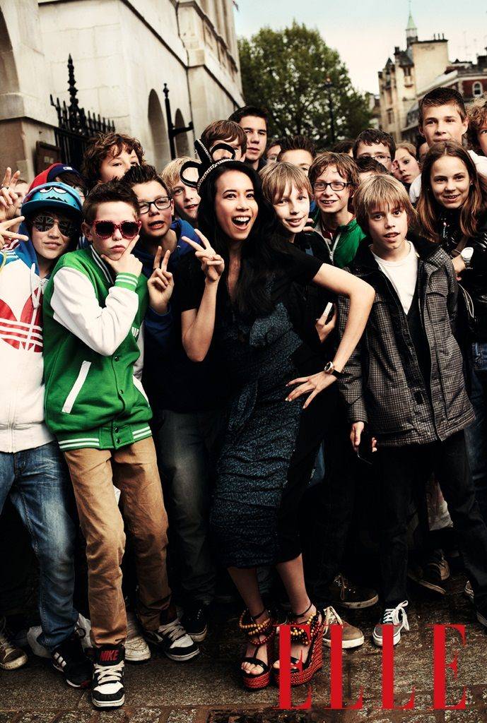 Karen Mok @ Elle China August 2012