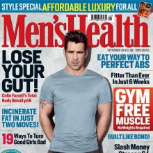 Colin Farrell @ Men's Health UK September 2012
