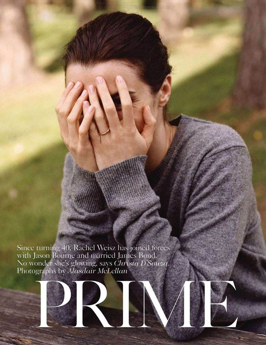 Rachel Weisz @ Vogue UK July 2012