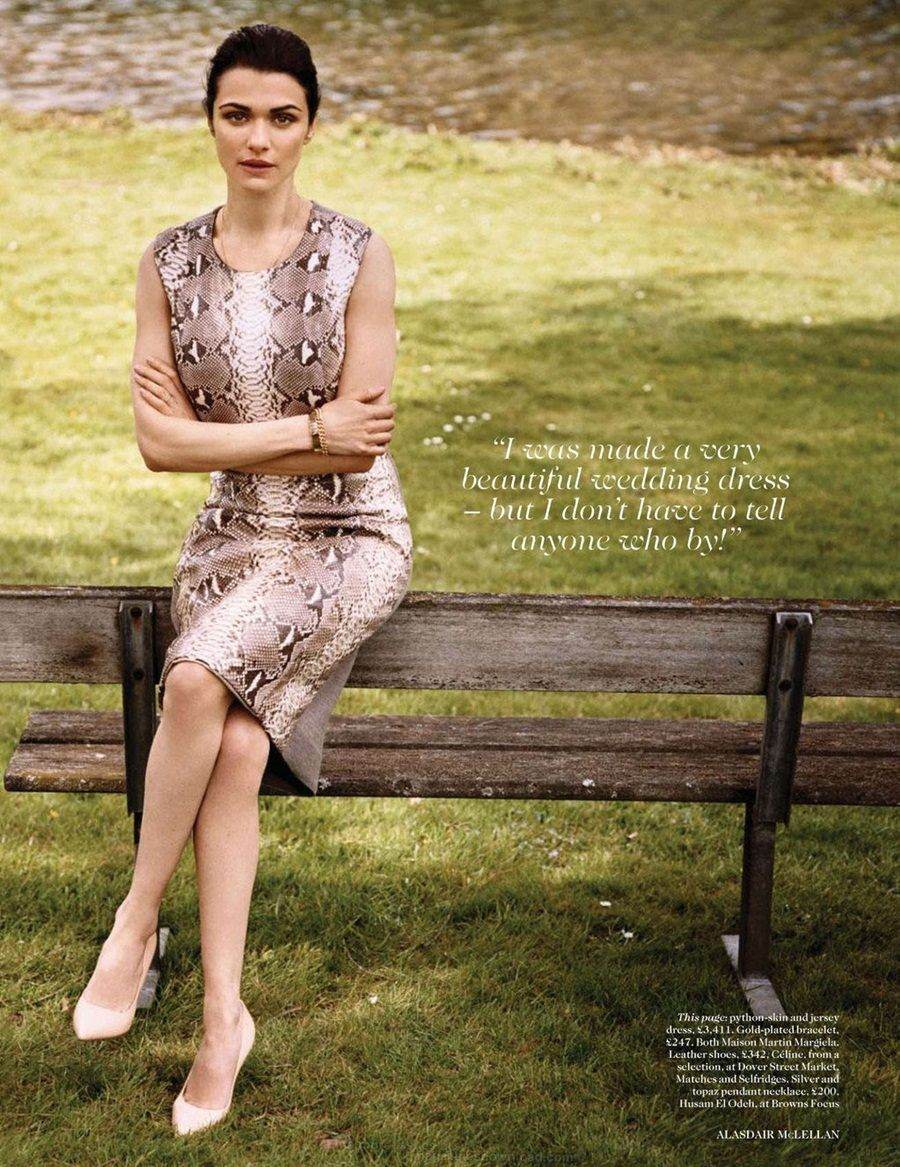 Rachel Weisz @ Vogue UK July 2012