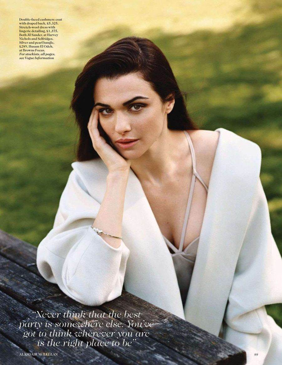 Rachel Weisz @ Vogue UK July 2012