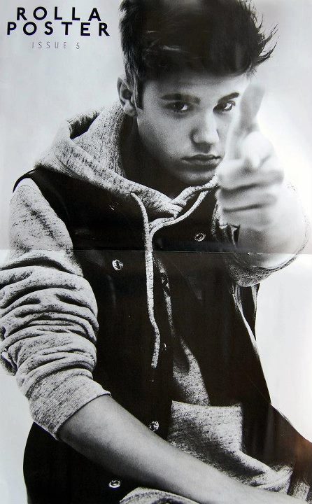 Justin Bieber in Rollacoaster Magazine