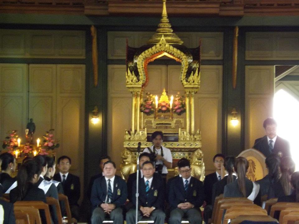 ผู้เข้าประกวดนางสาวไทย เยี่ยมชมโรงเรียนวชิราวุธ วิทยาลัย