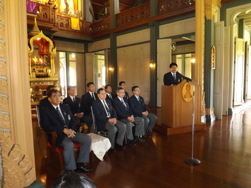 ผู้เข้าประกวดนางสาวไทย เยี่ยมชมโรงเรียนวชิราวุธ วิทยาลัย