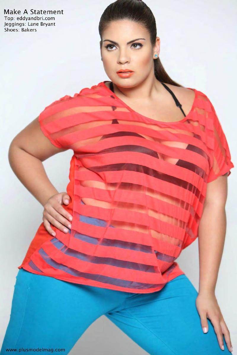 Jakaliene @ PLUS Model Magazine July 2012