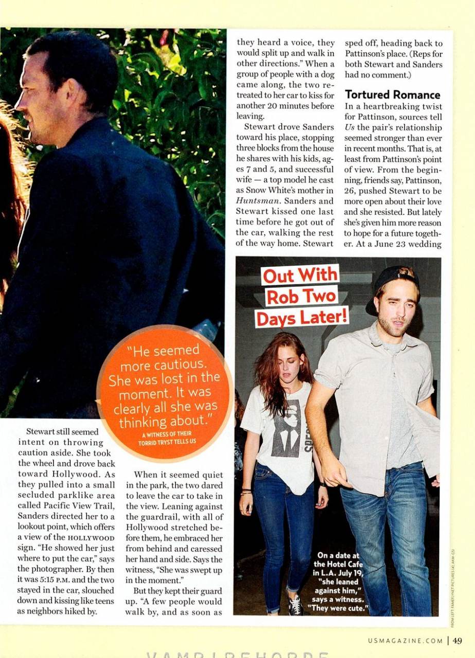 Kristen Stewart @ US Weekly issue 912 August 2012