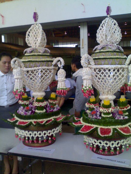 พานไหว้ครูคณะแพทยศาสตร์ มหาวิทยาลัยมหาสารคาม ประจำปีการศึกษา 2554