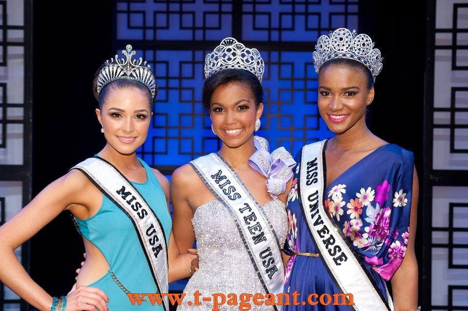 Miss USA2012+Miss Teen USA 2012 + Miss Universe 2011
