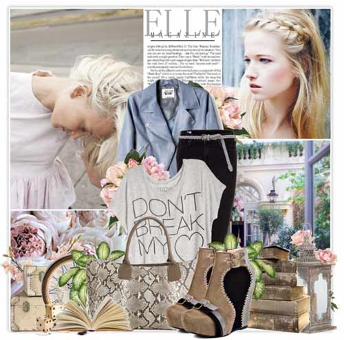 โฉบเฉี่ยวให้สมใจ กับแฟชั่นลายหนังงู