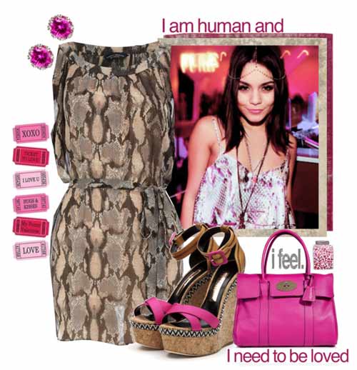 โฉบเฉี่ยวให้สมใจ กับแฟชั่นลายหนังงู