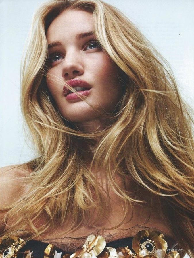 Rosie Huntington-Whiteley @ Elle UK September 2012
