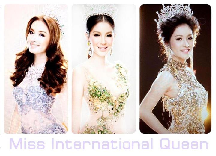 3 สาวถ่ายแบบโปรโมต Miss International Queen 2012